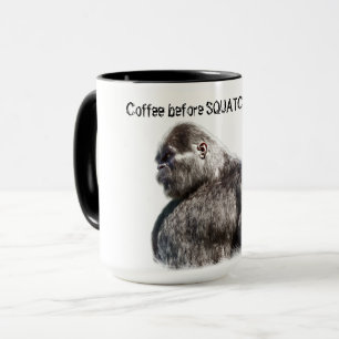 BIGFOOT SASQUATCH PORTRAIT MUG