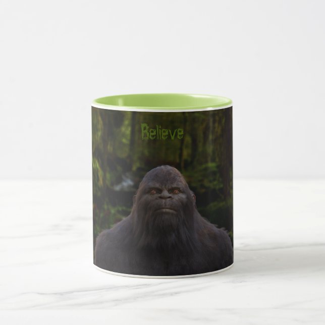 BIGFOOT SASQUATCH PORTRAIT  MUG (Center)