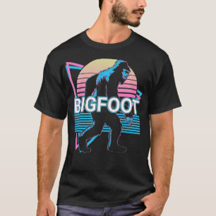 Bigfoot Sasquatch Retro T-Shirt