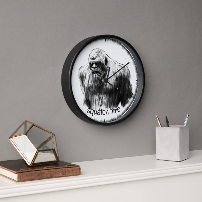 bigfoot,sasquatch,squatching,booger clock (Office)
