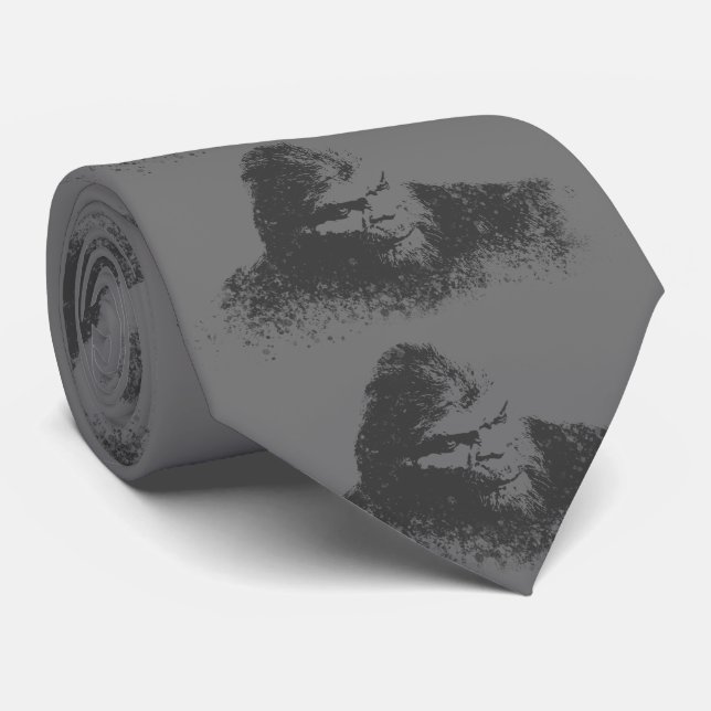 bigfoot,sasquatch,squatching,booger tie (Rolled)
