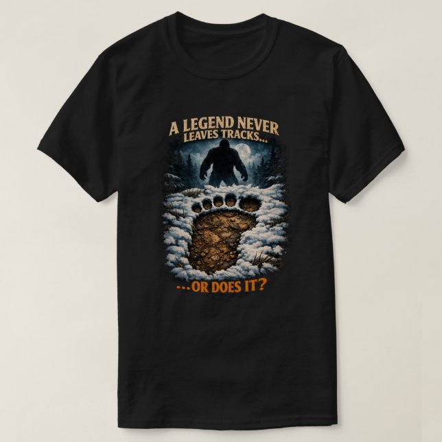 Bigfoot Sasquatch T-Shirt (Design Front)
