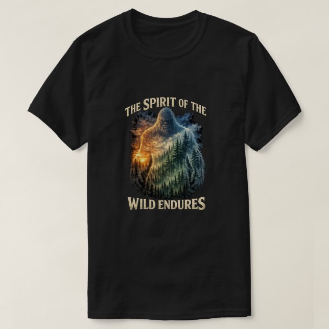 Bigfoot Sasquatch T-Shirt (Design Front)