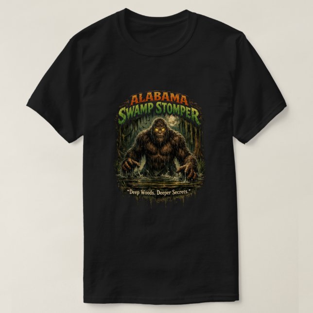 Bigfoot Sasquatch T-Shirt (Design Front)