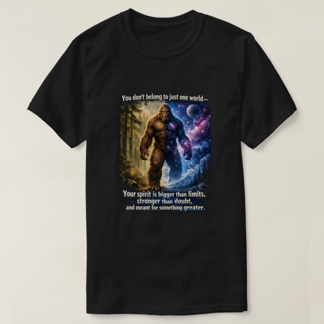 Bigfoot Sasquatch T-Shirt (Design Front)