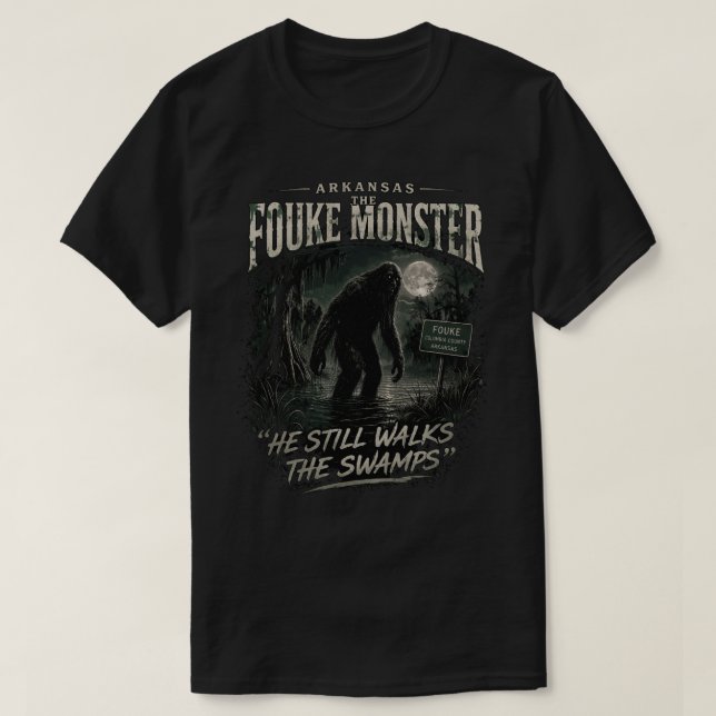 Bigfoot Sasquatch T-Shirt (Design Front)