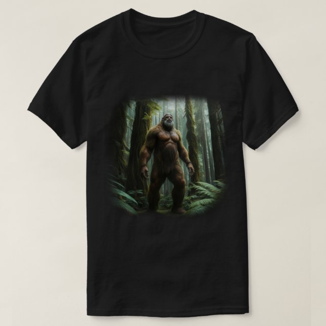 Bigfoot Sasquatch  T-Shirt (Design Front)