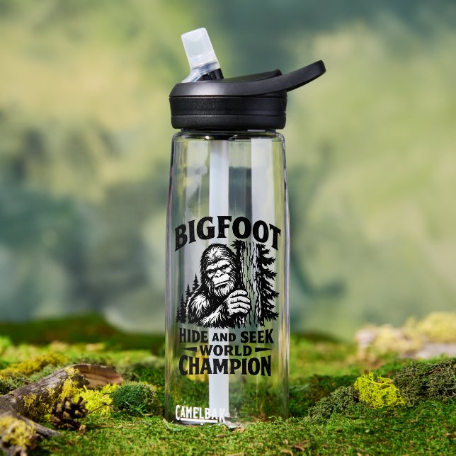 Bigfoot Sasquatch Water Bottle (Outdoor (Rotated))