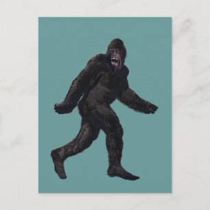 Bigfoot Sasquatch Yetti Postcard