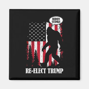Bigfoot Says Biden Stinks Magnet