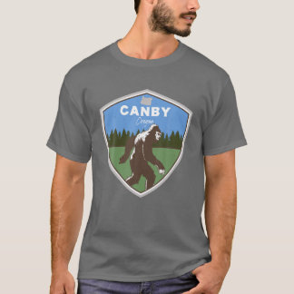 Bigfoot Sighting In Canby Oregon Yeti Funny T-Shirt