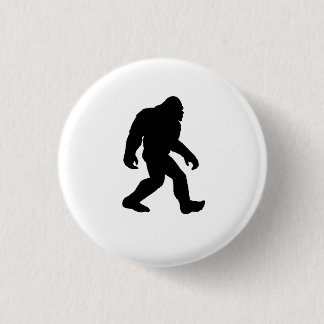 Bigfoot Silhouette 3 Cm Round Badge