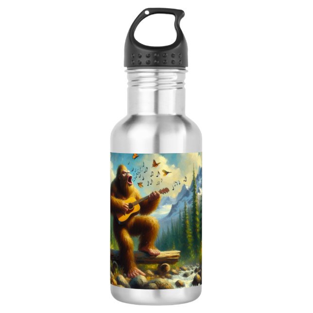 Bigfoot Singing 710 Ml Water Bottle (Front)