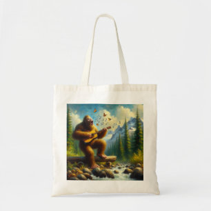 Bigfoot Singing Tote Bag