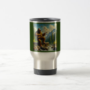 Bigfoot Singing Travel Mug