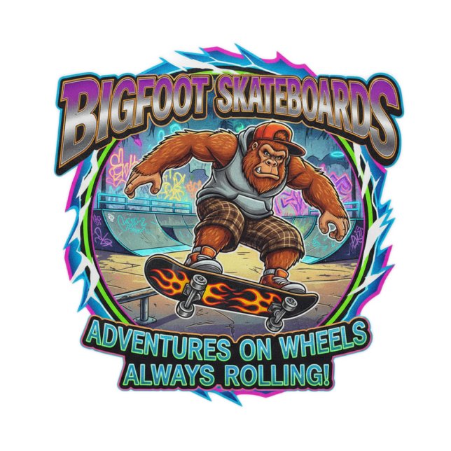 Bigfoot Skateboards-Adventure On Wheels Skateboard (Creator Uploaded)