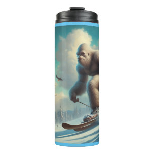 Bigfoot Skiing Thermal Tumbler