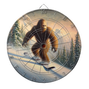 Bigfoot Snowboarding Dartboard