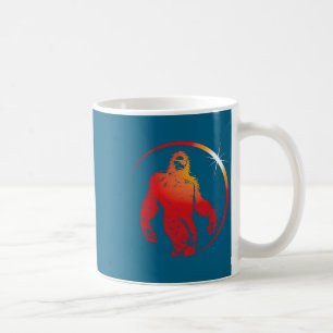 Bigfoot Solar Eclipse Funny Sasquatch Total Eclips Coffee Mug