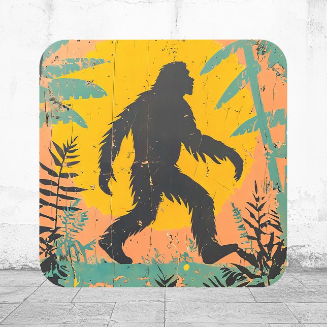 Bigfoot Square Sticker (Creator Uploaded)