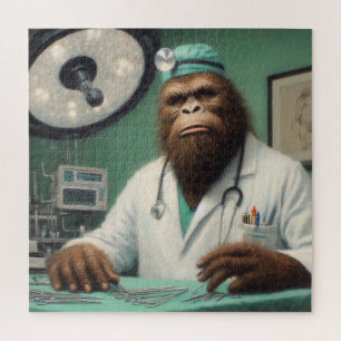 Bigfoot Surgeon Jigsaw Puzzle