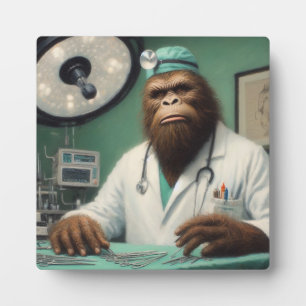 Bigfoot Surgeon Plaque