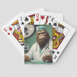 Bigfoot Surgeon Playing Cards