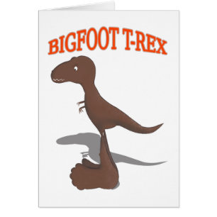 Bigfoot T-Rex Drawing