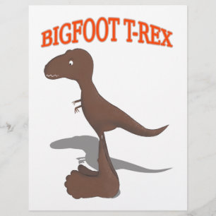 Bigfoot T-Rex Drawing