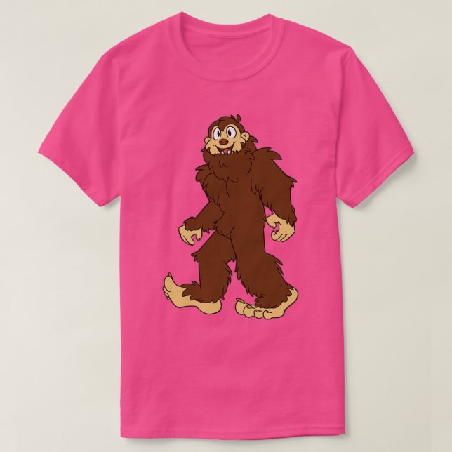 Bigfoot Takes a Hike Triblend T-Shirt (Design Front)