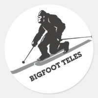Bigfoot Teles Sticker