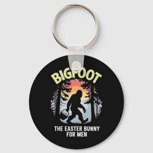 Bigfoot The Easter Bunny For Men Key Ring