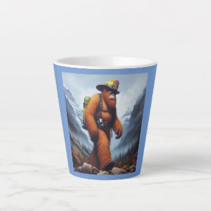 Bigfoot the Hot Shot Fireman Latte Mug