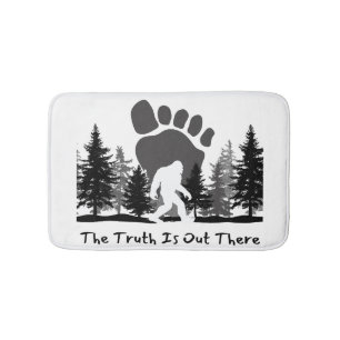 Bigfoot The Truth is Out There Bath Mat