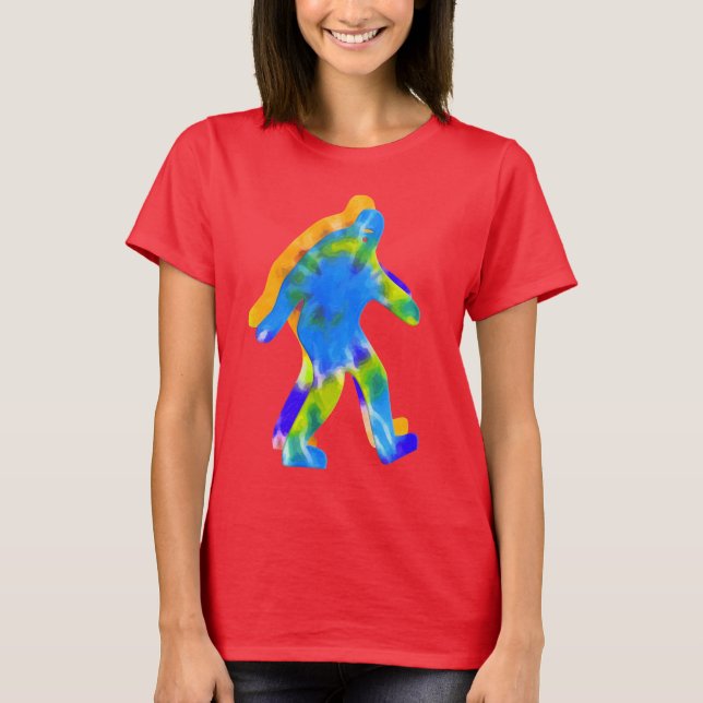 Bigfoot Tie Dye T-Shirt (Front)