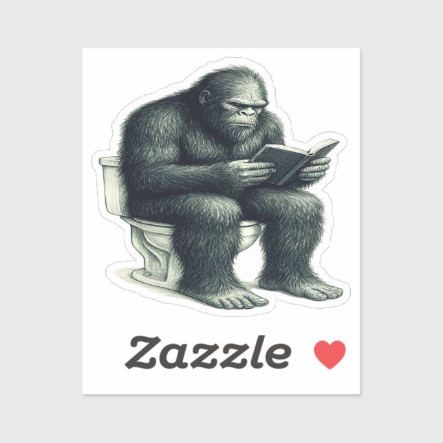 Bigfoot Toilet  (Sheet)