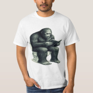 Bigfoot Toilet T-Shirt