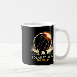 Bigfoot Total Solar Eclipse 4.08.2024 Apparel Coffee Mug
