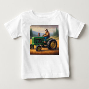 Bigfoot Tractor Baby T-Shirt
