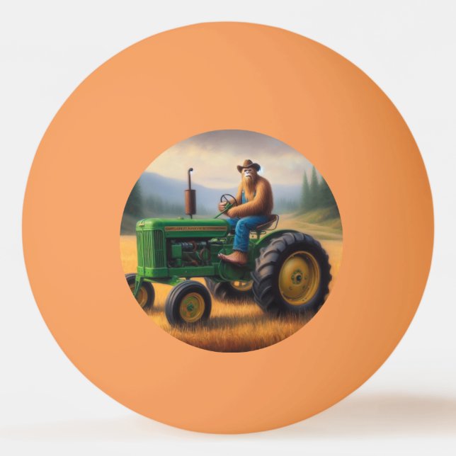 Bigfoot Tractor Ping Pong Ball (Front)