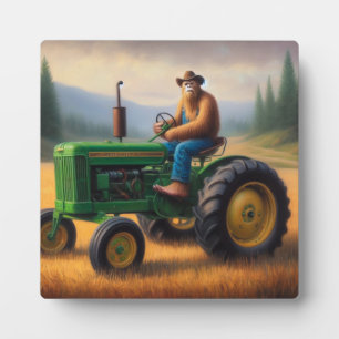 Bigfoot Tractor Plaque