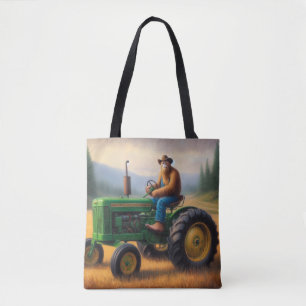 Bigfoot Tractor Tote Bag