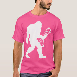 Bigfoot Traditional Archery Recurve Bow Bowhunting T-Shirt