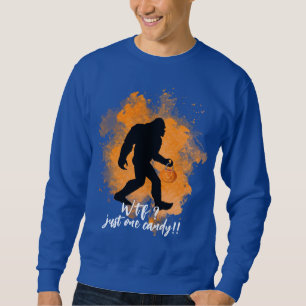 BigFoot Trick Or Treat Candy - Big Foot Halloween Sweatshirt