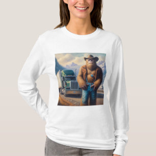 Bigfoot Truck Driver T-Shirt