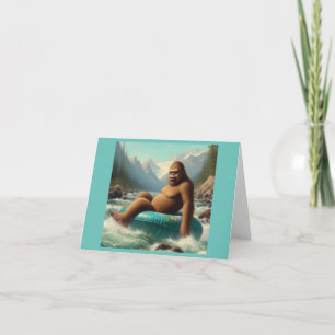 Bigfoot Tubing Card