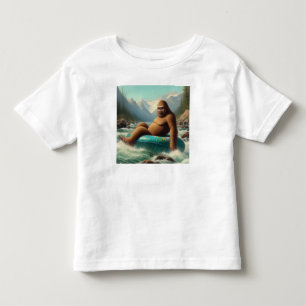 Bigfoot Tubing Toddler T-Shirt