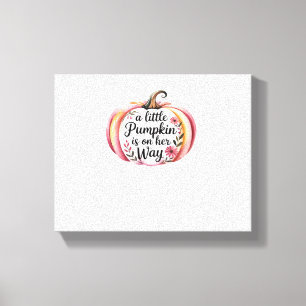 Bigfoot Turkey Pumpkin Thanksgiving Day Classic T- Canvas Print