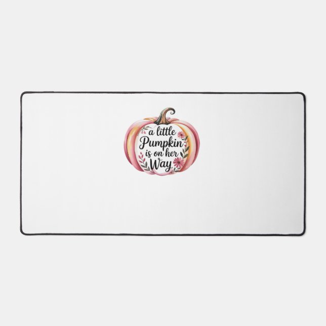 Bigfoot Turkey Pumpkin Thanksgiving Day Classic T- Desk Mat (Front)