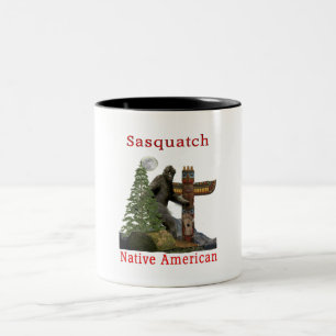 Bigfoot Two-Tone Coffee Mug